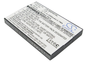 Battery for Maxcom MM550BB TJB-1 3.7V Li-ion 1000mAh / 3.70Wh