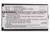 Battery for Bamboo CTH-470K-xx 1UF553450Z-WCM, ACK-40403, B056P036-1004, F1134J-