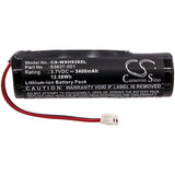Battery for Wahl Beretto Chrome 93837-001 3.7V Li-ion 3400mAh / 12.58Wh