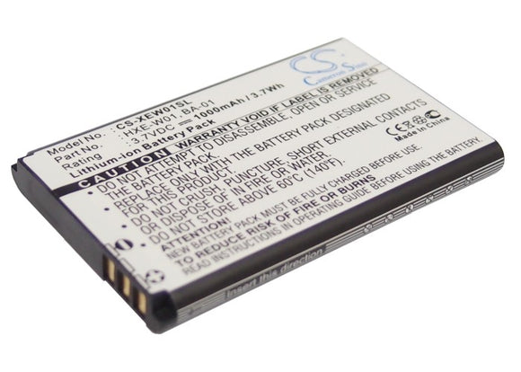 Battery for Fortuna HXE-W01 HXE-W01 3.7V Li-ion 1000mAh / 3.70Wh