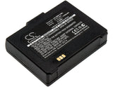 Battery for Zebra ZQ110 P1070125-008, P1071565, P1071566 7.4V Li-ion 1100mAh / 8