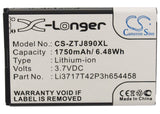 Battery for Verizon Jetpack 890L 4G LTE Li3717T42P3h654458 3.7V Li-ion 1750mAh /